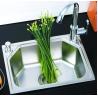 Buy cheap Electroplated Rectangular Stainless Steel Single Bowl Sink Non Porous Corrosion from wholesalers
