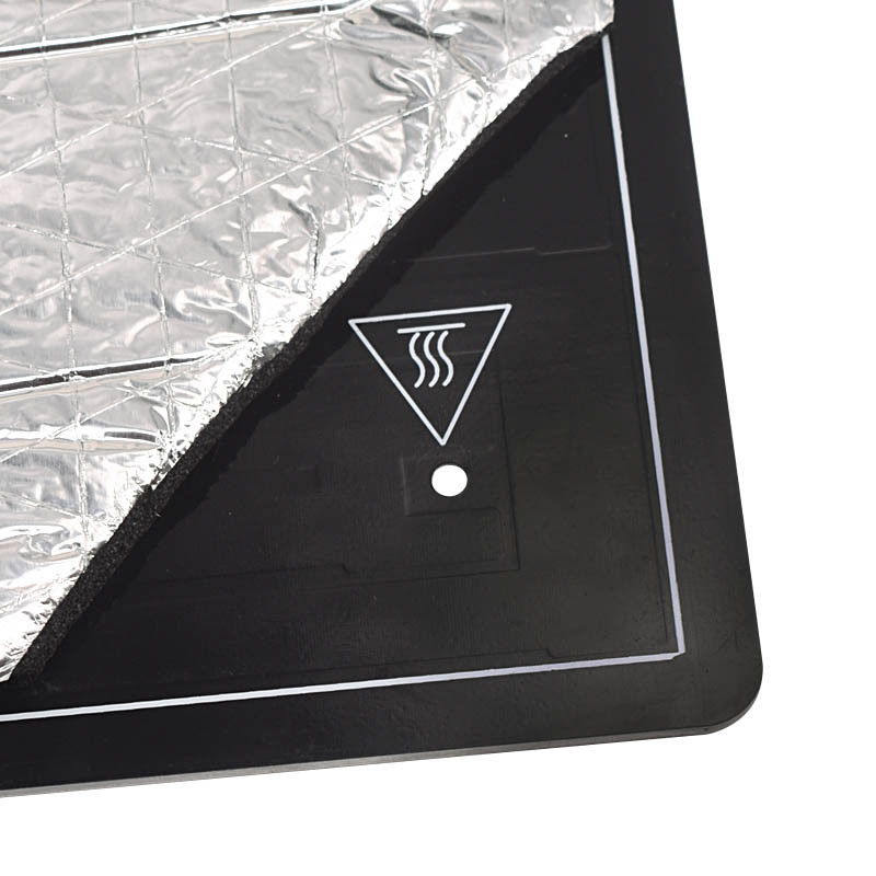310mm*310mm*3mm 12V 220W 3D Printer Hot Plate With Welding Line