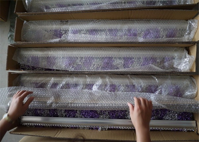 Heavy Duty Colored 90cmx210cm Aluminum Chain Link Curtain 2.0mm 1.6mm Thickness