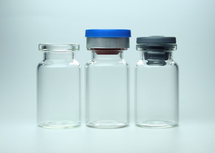 Clear Injection Liquid Small Glass Vials 6ml Capacity Transparent Color