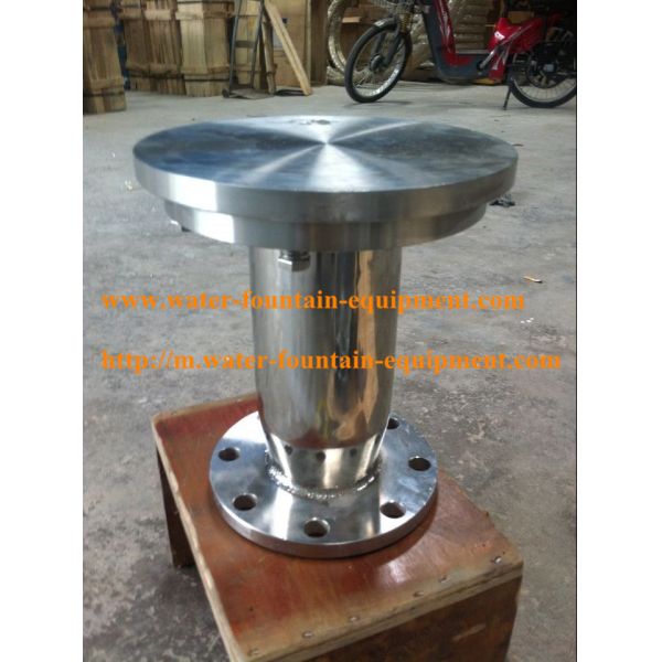 Flange Connection Water Fountain Nozzles , Water Screen Movie Nozzle