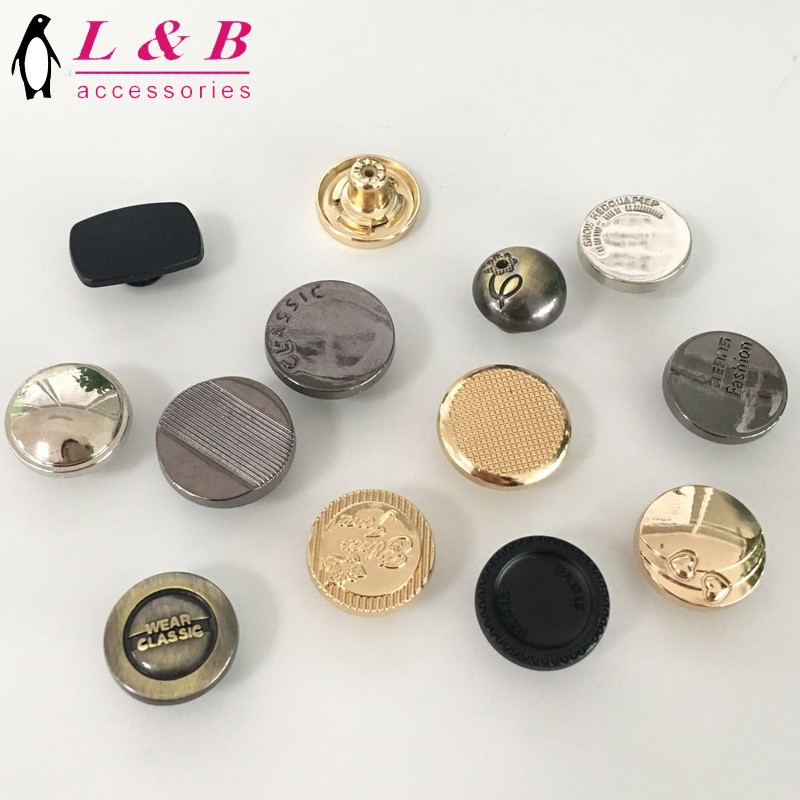 2021 Latest High Quality Zamak Alloy Denim Jeans Button Factory Made Metal Button