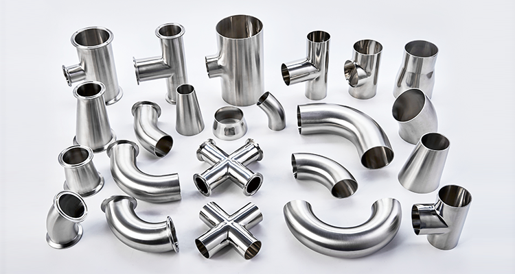 stainless steel elbow fitting bend Pipe fittings 180 deg elbow XS 5" DN125