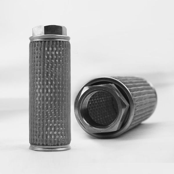Pleated Stainless Steel Wire Mesh Hydraulic Oil Filter Element Strainer