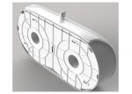 ABS Plastic Double Jumbo Toilet Paper Dispenser Special Double - Tube Design