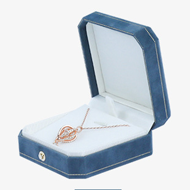 Custom Leather Jewelry Packaging Box For Necklace Earrings Rings Bracelets