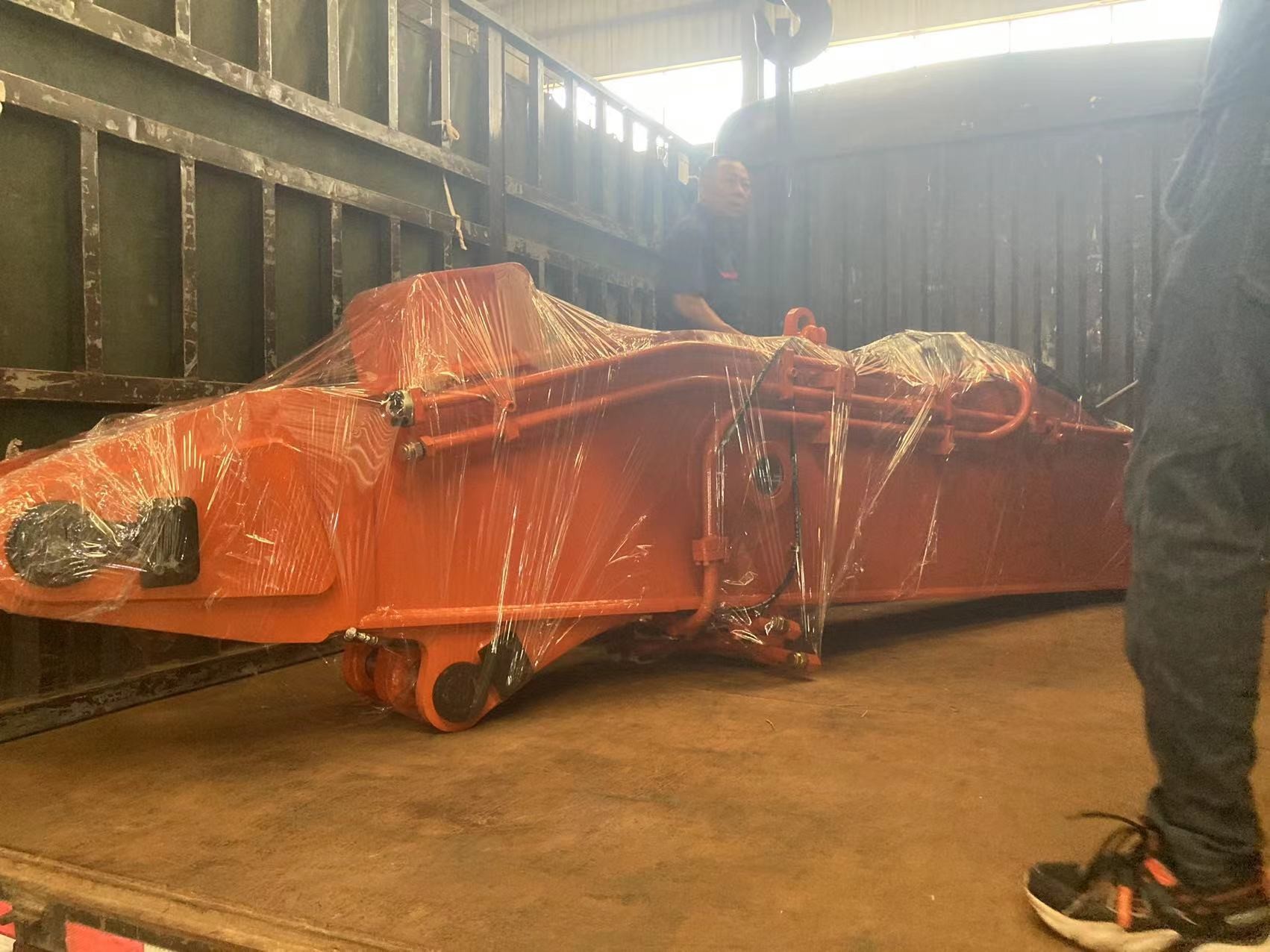 Hitachi 225 Steel Excavator Tunnel Boom Heavy Duty Wear Resistant