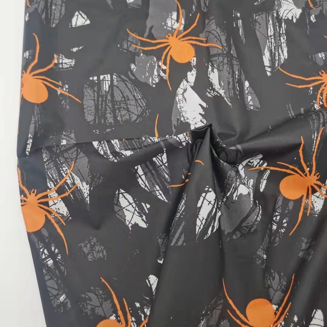 UV Proof Printed Spandex Fabric Waterproof 60gsm 150cm 97% Nylon 3% Spandex
