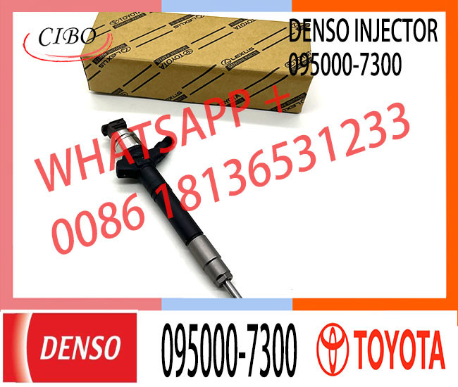 095000-7300 for Toyota Auris 2.0 d Nozzle Injector Assembly 095000 7300 Common Rail Injector 0950007300