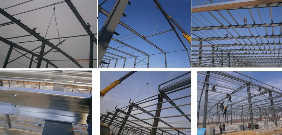 Prefab Lightweight Steel Structural Workshop Building