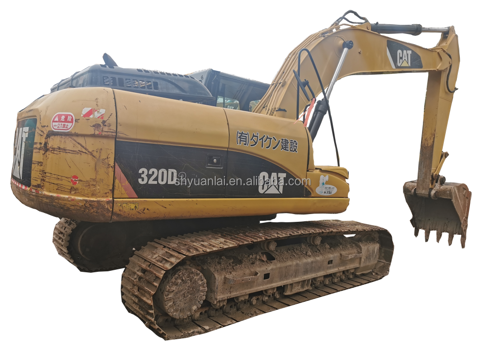 1.0m3 CAT320D Excavator Strong Power And Soft Steel Design For 0-2000 Working Hours