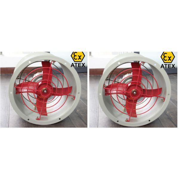 UL Listed Class 1 Div 1 Explosion Proof Exhaust Fan | Compact Flameproof Ventilation Fan