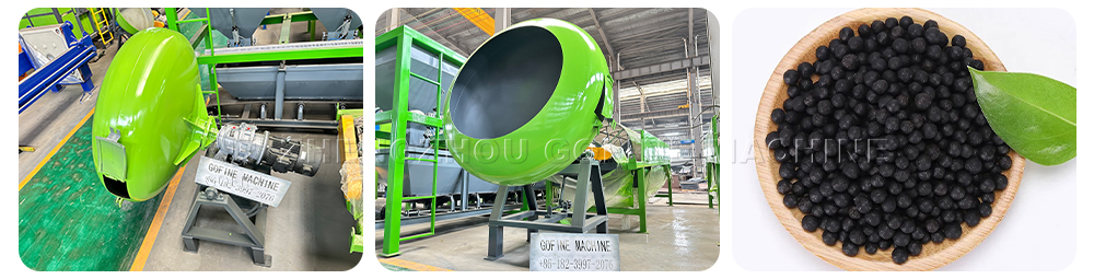 Pan Type Fertilizer Pellet Machine