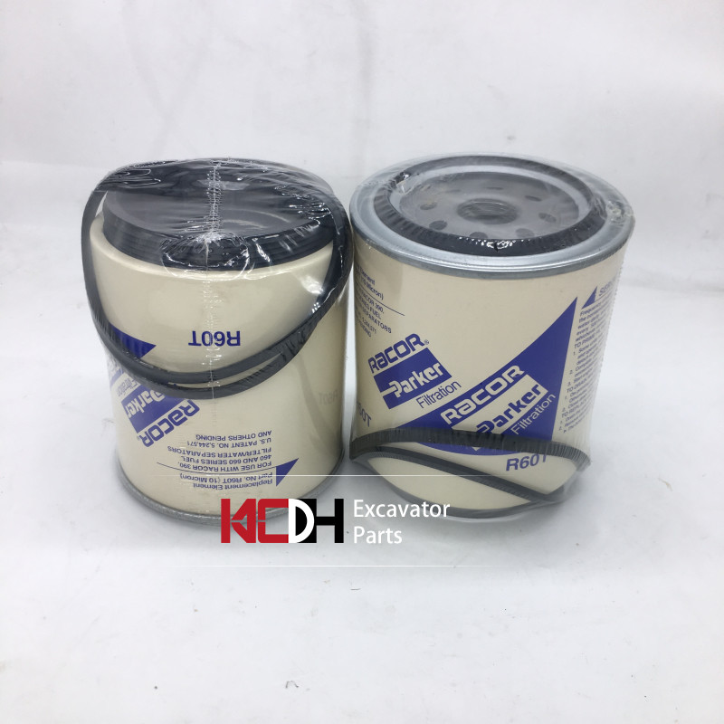 Excavater engine parts 4102H.15.20 fuel filter element R60T P551852 is adapted to Dongfeng Chaochai