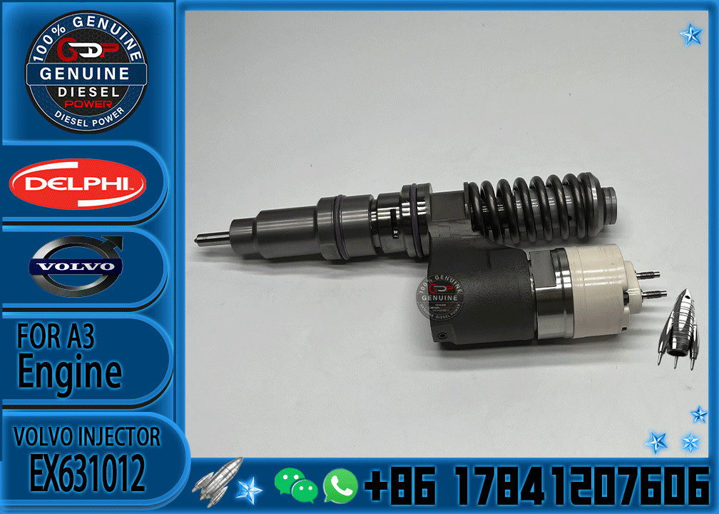 Diesel Fuel Injector nozzle RG33966 R517662 BEBE4B17102 EX631012 RG33967 33800-84100 BEBE4B15002 For VOL engine