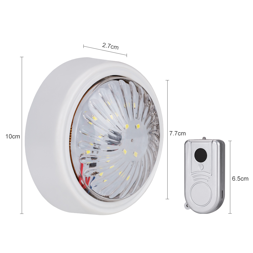 Remote Control Touch Switch Wall Light Closet Corridor Cabinet Night