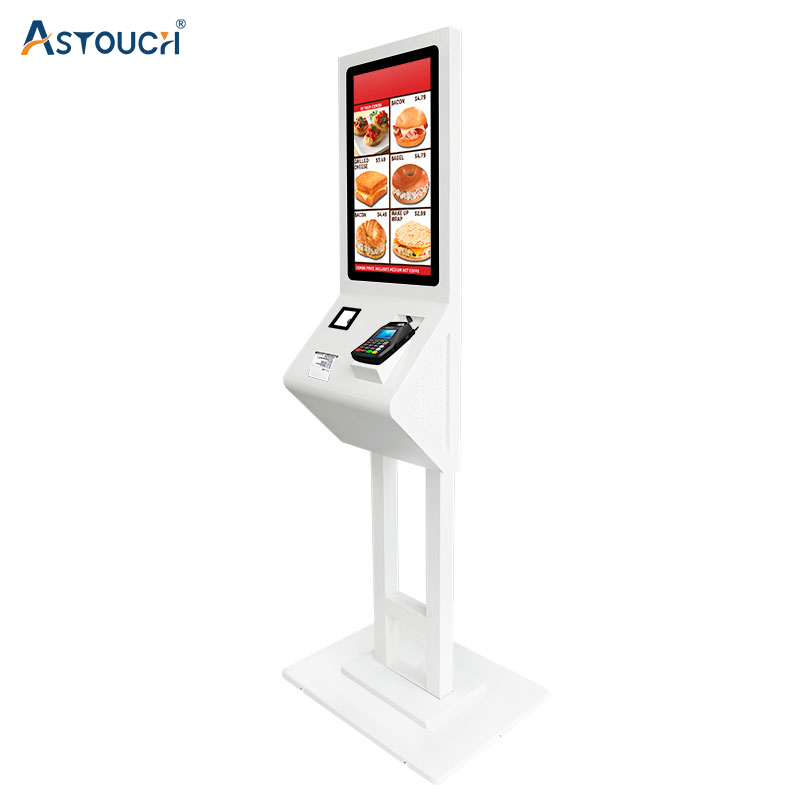 21.5 Inch Restaurant Ordering Kiosk 4K Resolution PCAP Touch Support OEM