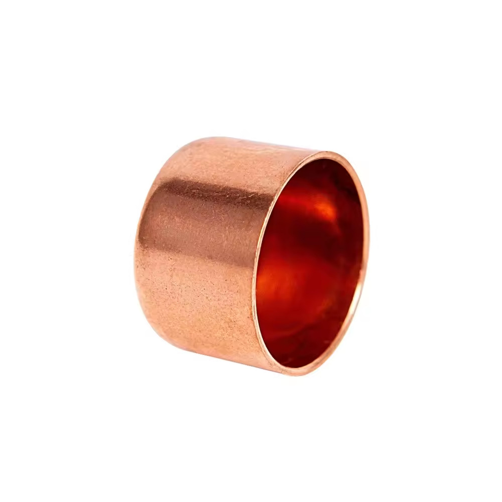 Customized Copper Pipe Protection Cap With Threaded Connection Type
