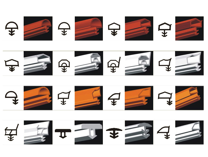 Customizable TPE PVC Silicone Rubber Sealing Strip for Wooden Door and Window TS16949