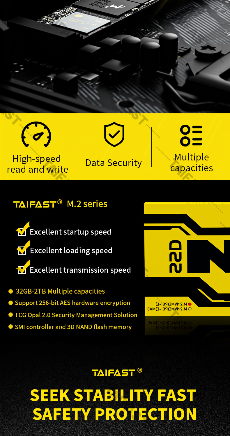 M 2 Desktop 1TB 1TB Pcie NVMe SSD Solid State Drive SMI 2263 2500MB/S 82gb