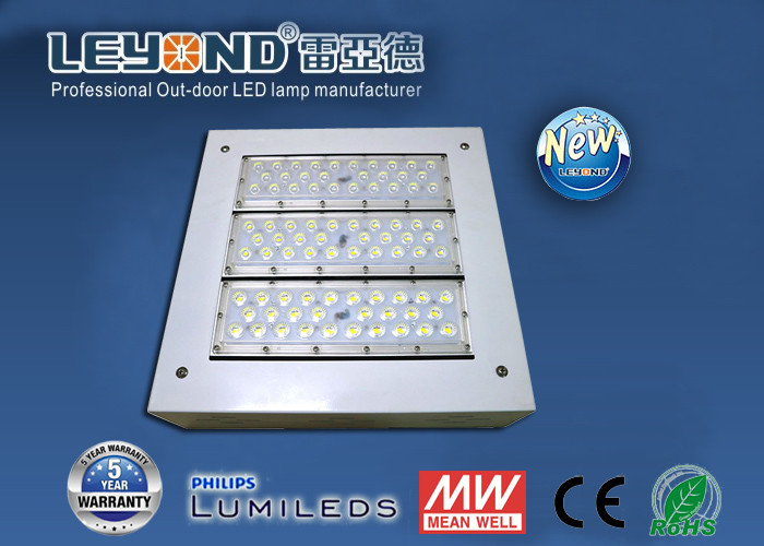 Super Bright Exterior 160lm/w Gas Station Led Canopy Lights 150w SMD 5050 Led Chips