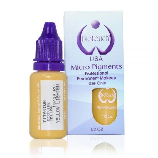 Micro Biotouch Pure Pigment Cosmetic Permanent Makeup Tattoo Ink For Eyebrow Lips