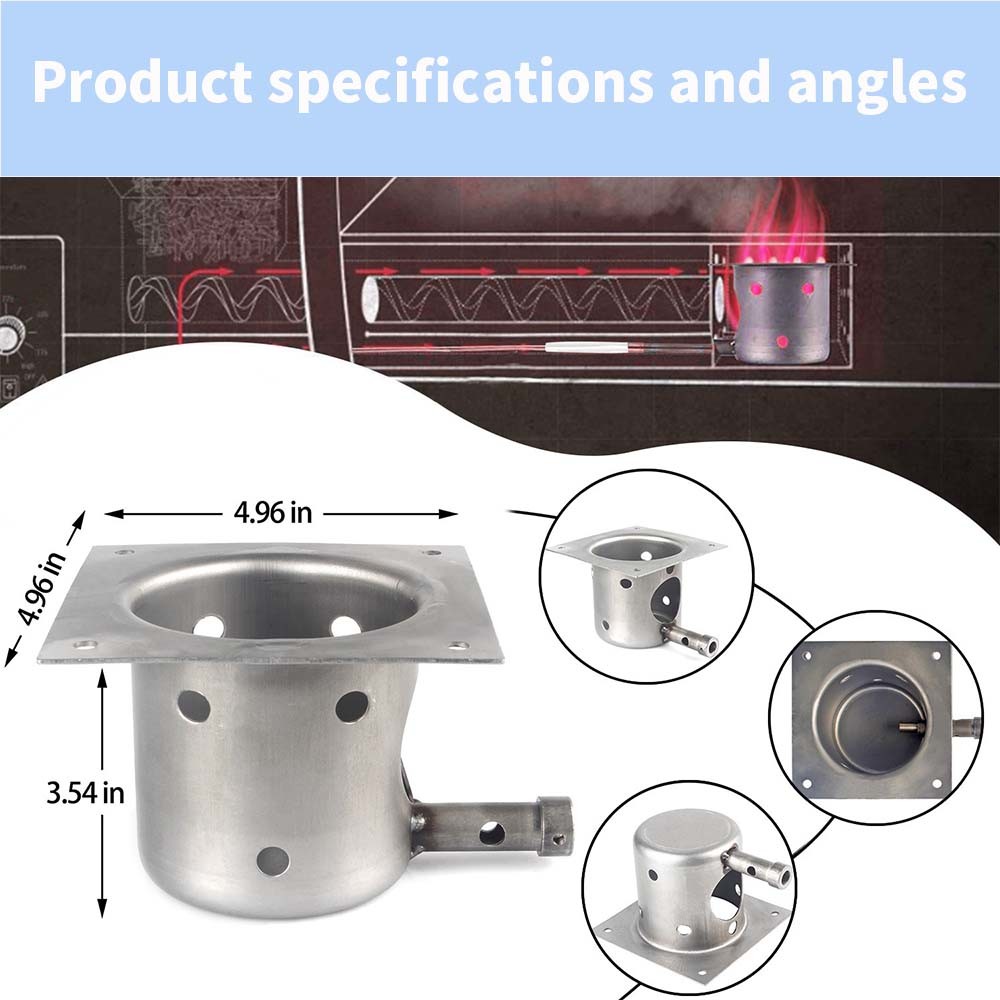 Traeger Pellet Grill Fire Pot Hot Rod Ignitor Kit Inner Material Stainless Steel
