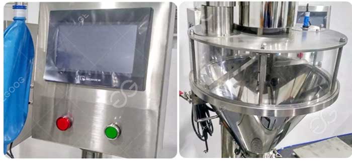 cocoa powder filling machine