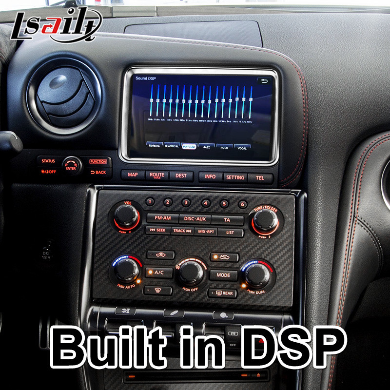Lsailt Android Multimedia Video Interface Carplay For Nissan GT-R R35 GTR Black Edition Nisom 2011-2016
