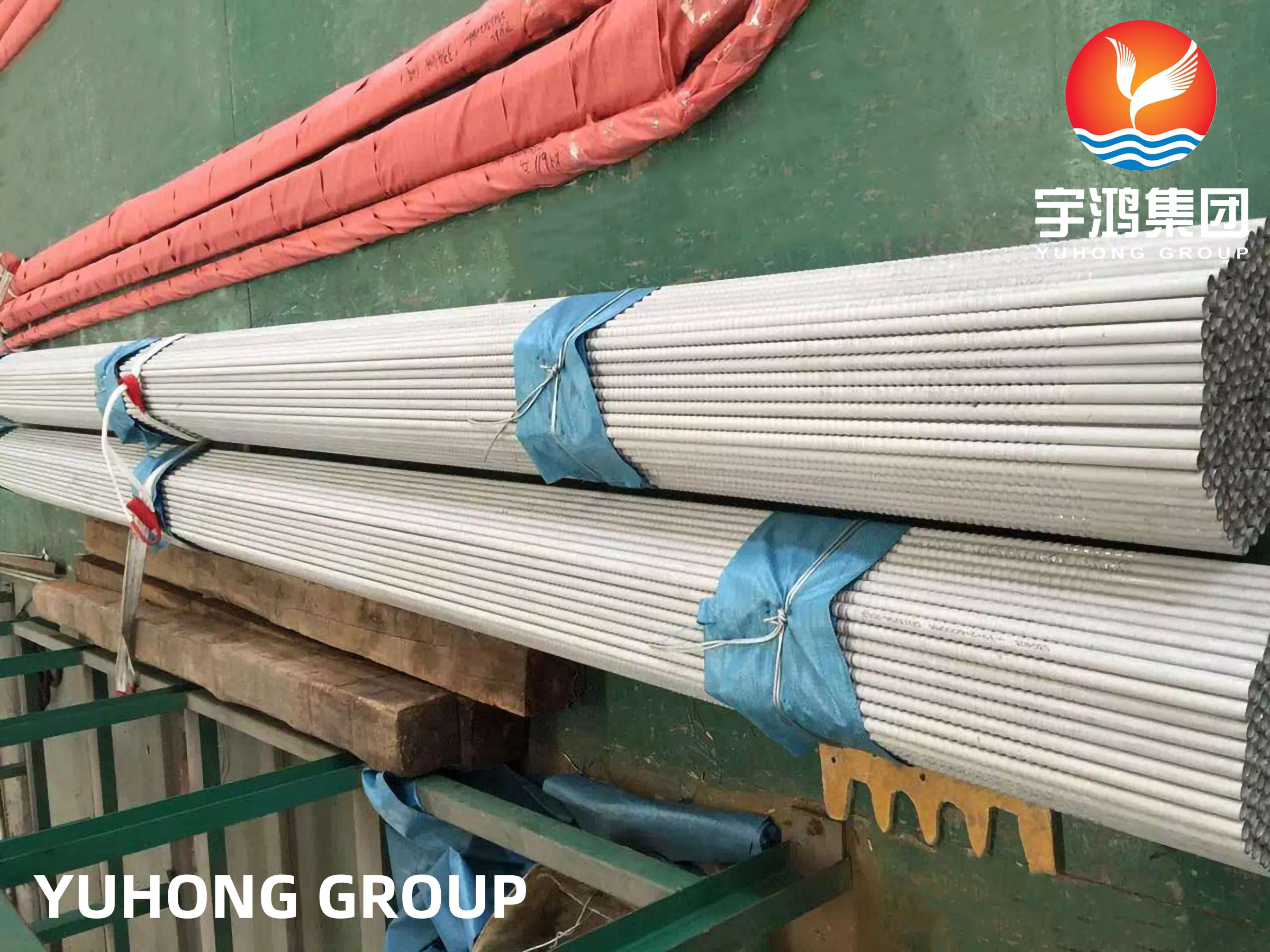 Enhanced Heat Transfer Tube , ASTM A213 TP304L , Corrugated Tube For Heat Exchanger