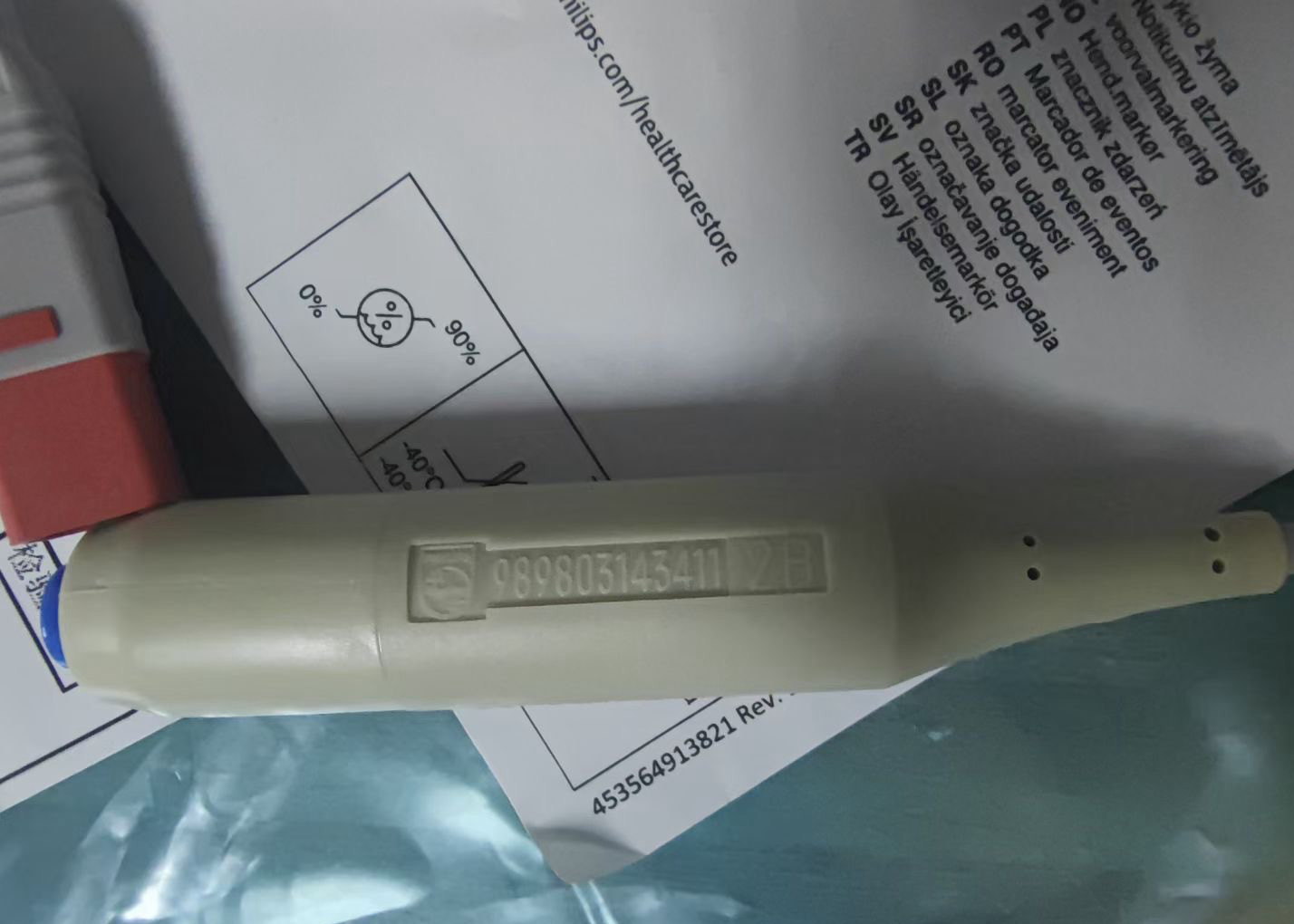 Philip FM20 FM30 Medical Device Consumables , Remote Event Marker For Fetal Monitor