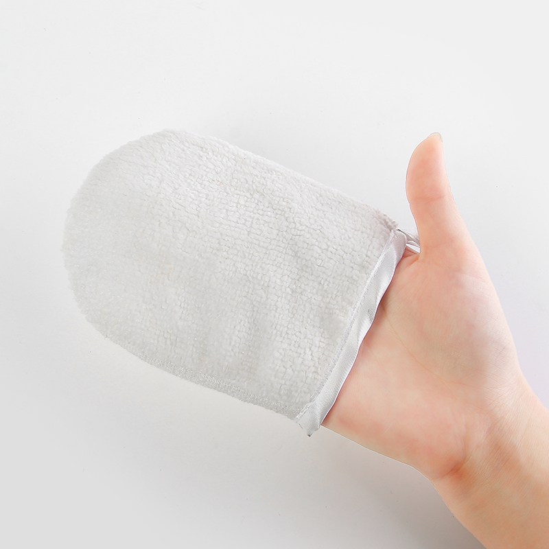 Microfiber Facial Wash Cleaning Makeup Removing Gloves Makeup Remover Private Label