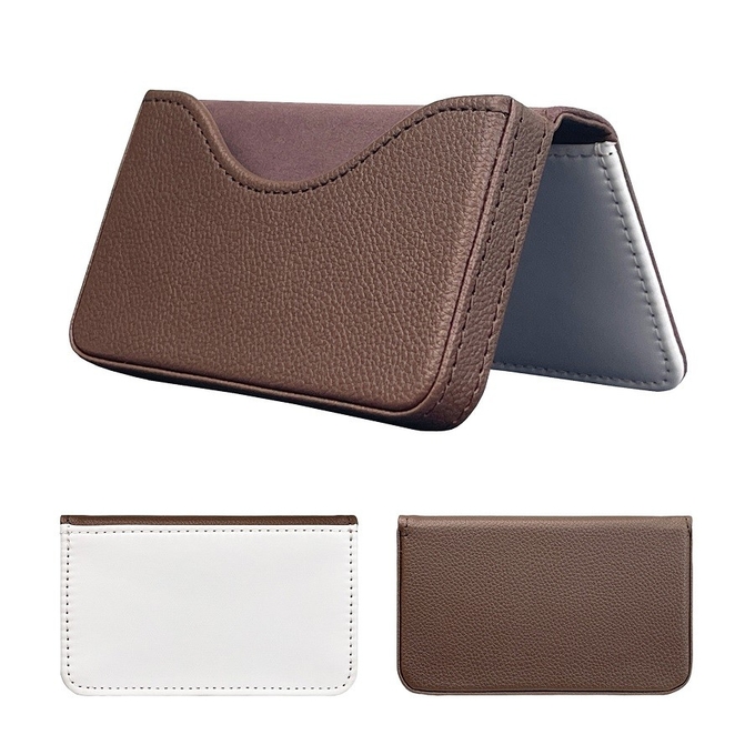 Custom Leather Sublimation Namecard Case Business Card Case For Sublimation Photo Printing
