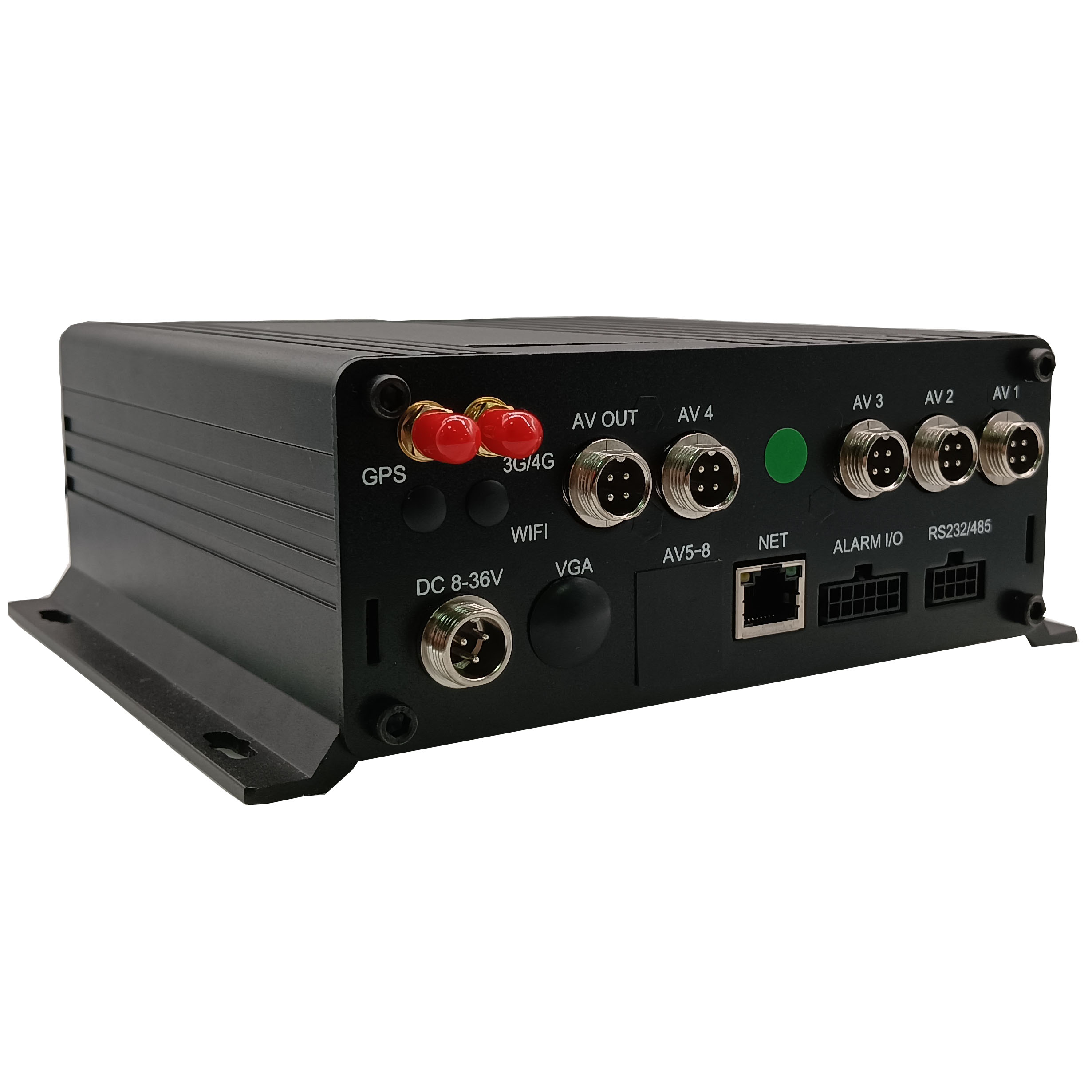 Max 2TB 512GB Storage 8CH Vehicle CCTV System , AI MDVR ADAS DSM BSD Black Box