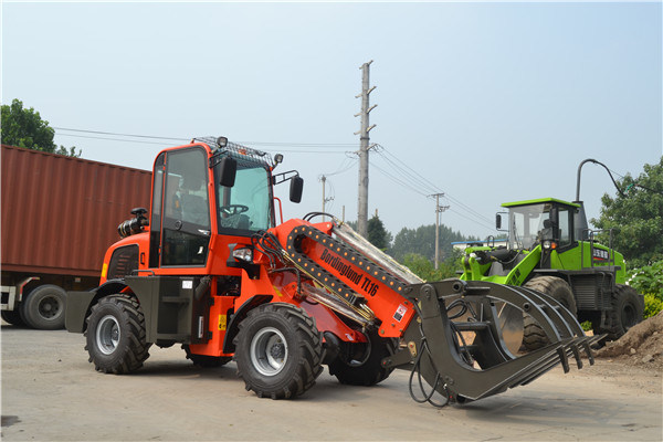 Saving Space 4X4 Mini for Tractor with and Quick Sale Attachment Small Back Hoe Backhoe Loader