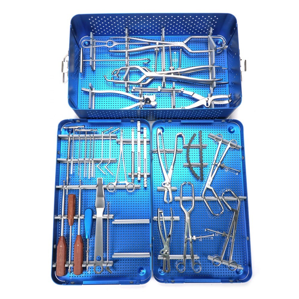 Medical Surgical Instruments Set Orthopedic Pelvic Reconstruction Plate