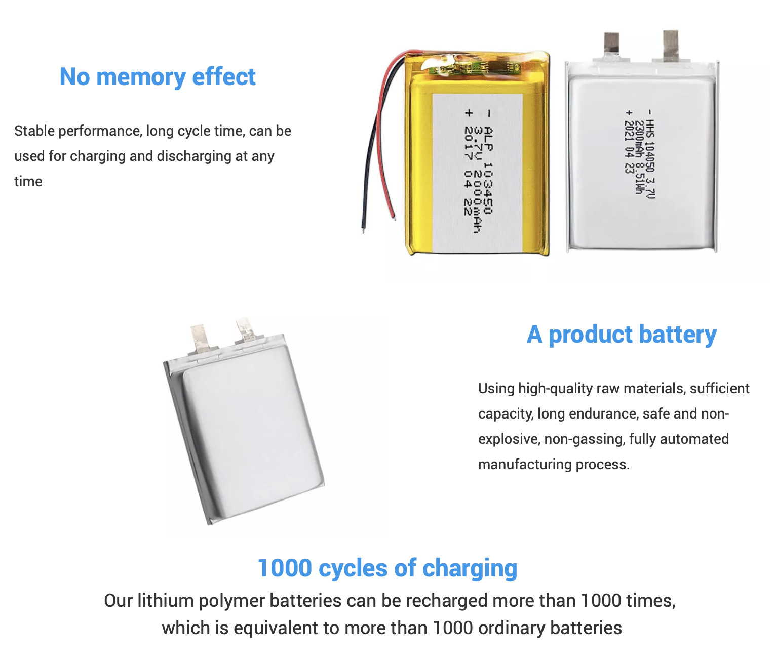 OEM ODM Factory Price Rechargeable lifepo4 lithium battery Cell 3.7v digital batteries lithium battery packs