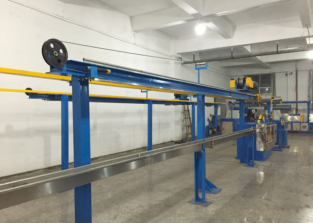 High Speed Pvc Pe Pp Electric Wire Extruder And Cable Extrusion Machine Production Line
