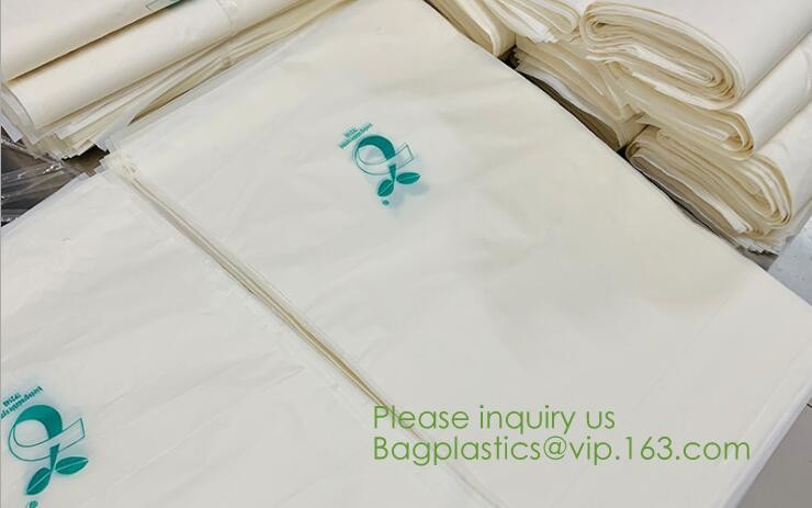 PLA clear film bags, PLA clear bags, PLA sel seal eco friendly compostable corn starch 100% biodegradable plastic bag