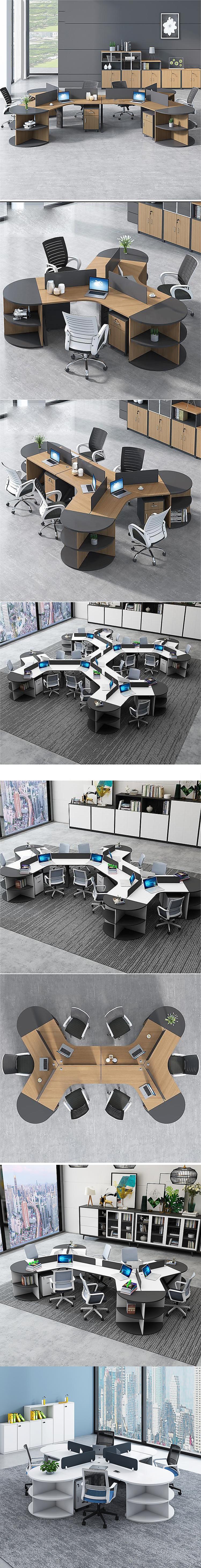 Main Material Aluminum Frame Panel/Fabric/Steel for Boss Desk and Conference Table