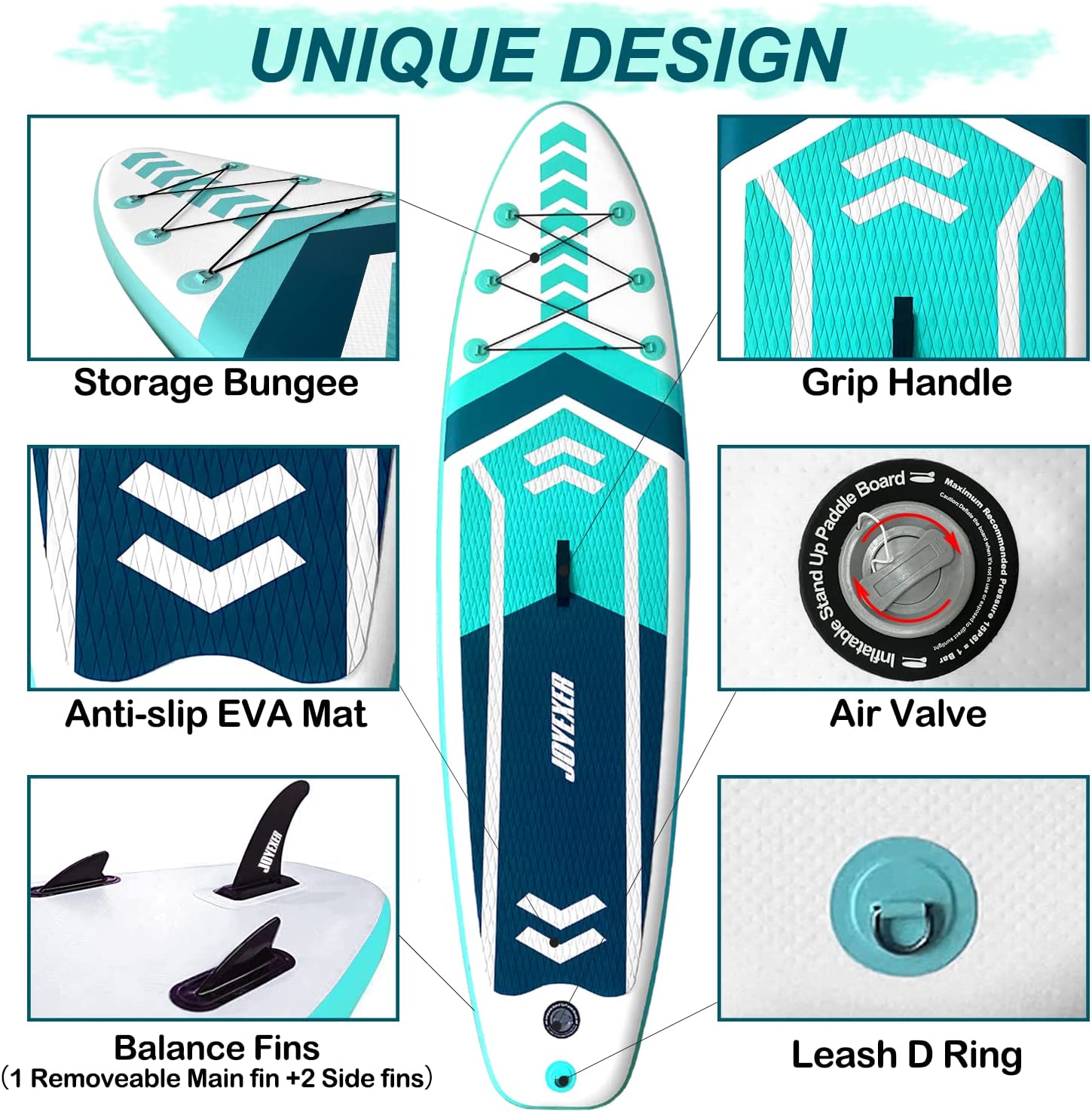 Drop Stitch Customized Inflatable Sup Board Blow Up Paddle Board For Yoga Race
