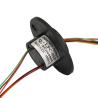 Buy cheap IP54 Coaxial Miniature Through Bore Slip Ring Rotating Speed Optional 240VAC from wholesalers