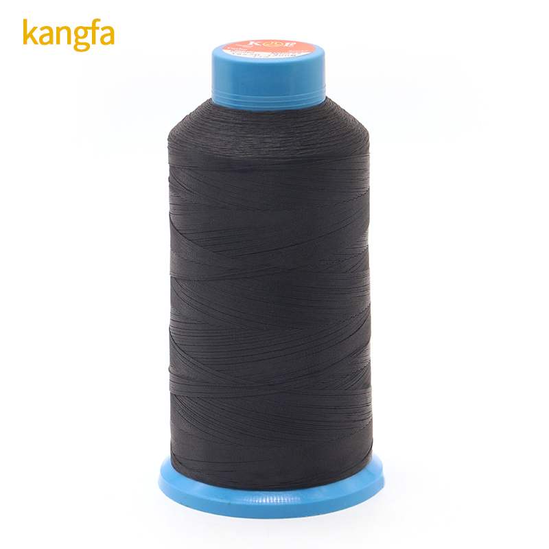 Plastic Cone Material High Tenacity Bonded Nylon Thread made for Industrial Tex 45