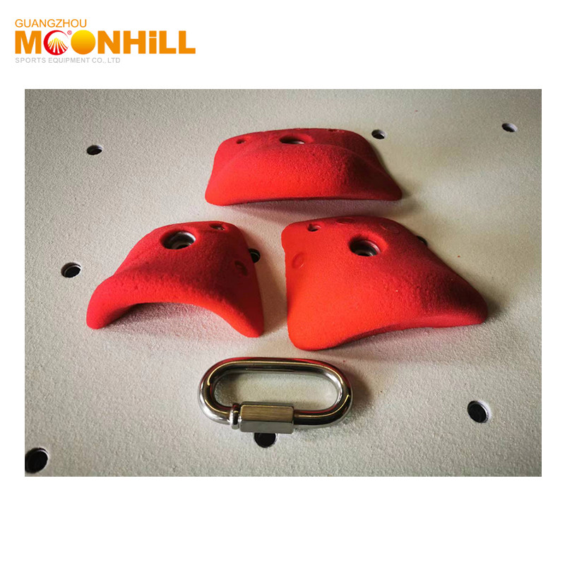 Amusement Kids Climbing Wall Anti Corrosion Rock Climbing Wall Indoor Outdoor