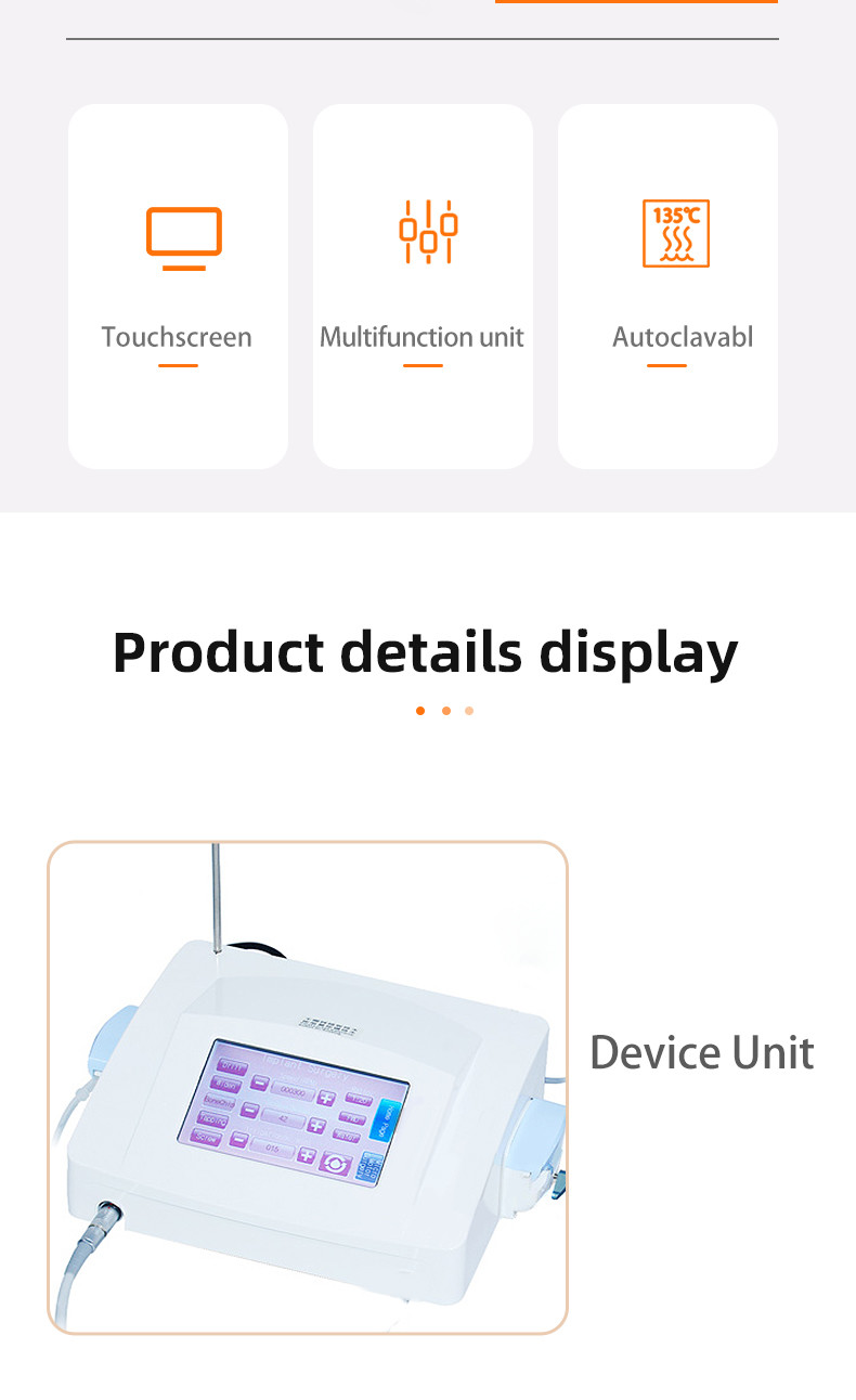 Autoclavable Piezo Surgery Unit Multifunctional 25kHz-29kHz Ultrasonic