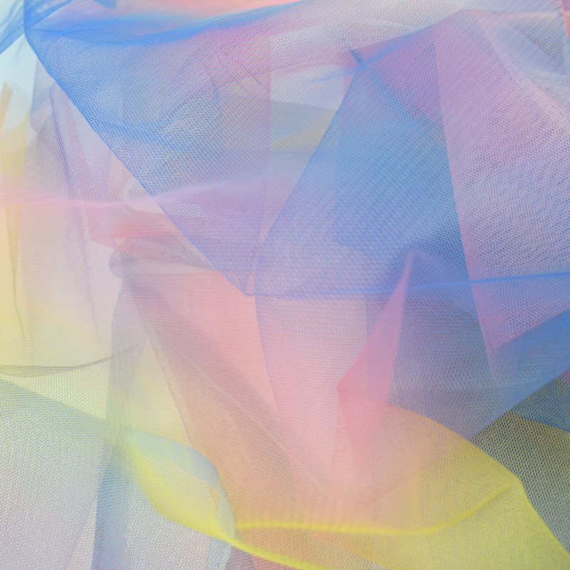 100% Nylon Tulle Rolls Soft Tulle Fabric Pearl Mesh Fabric
