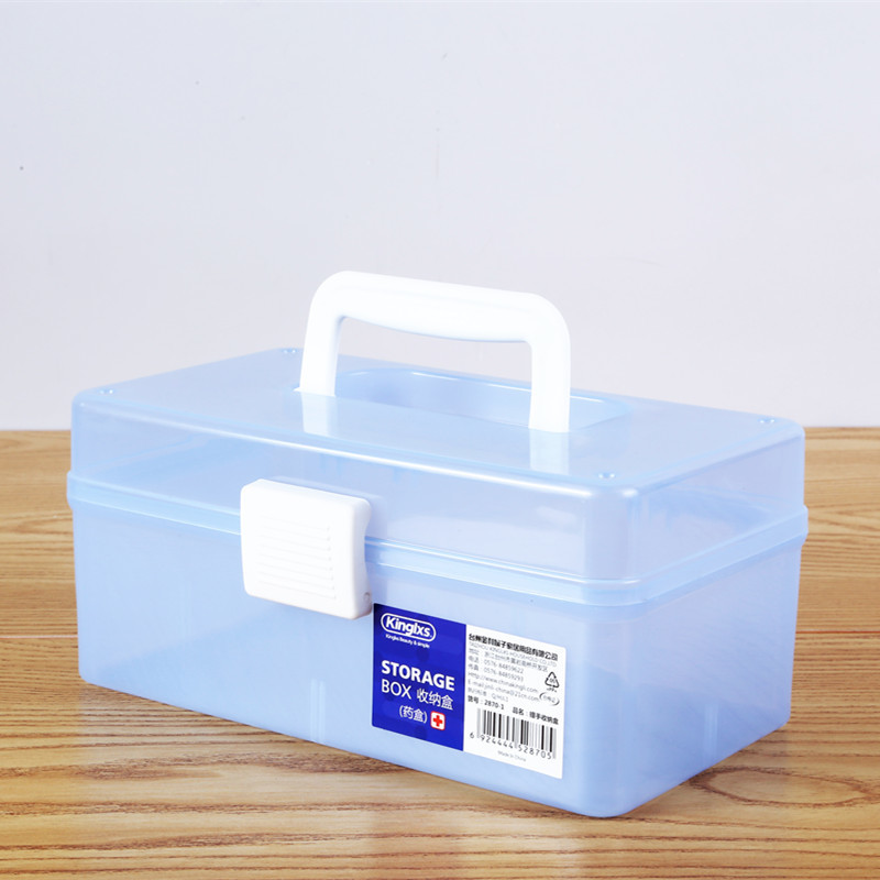 Family Pack Small Medical Care Plastic Medication Storage Box
