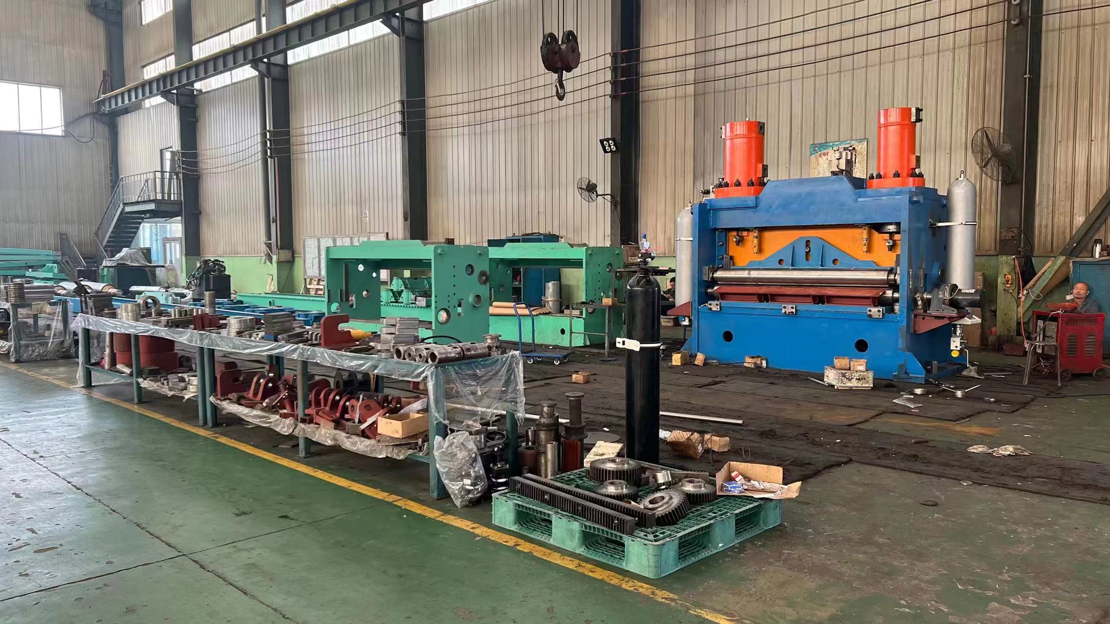 900-2000mm Cutting Width Steel Coil Cutting Machine Horizontal Cutting Production Line