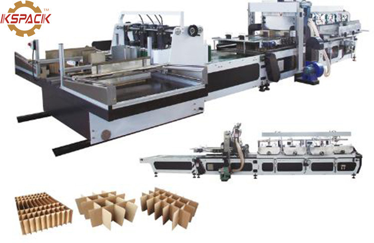 Corrugated Paperboard Partition Assembler Machine 7.5kw PLC controlled