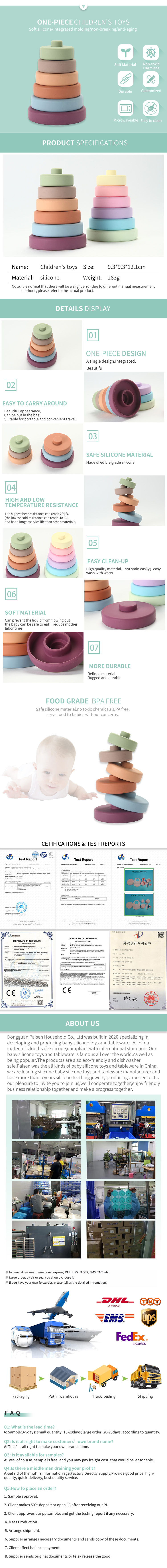 Multi Functional Baby Silicone Toys Colorful With Eco Friendly Medical Grade Material